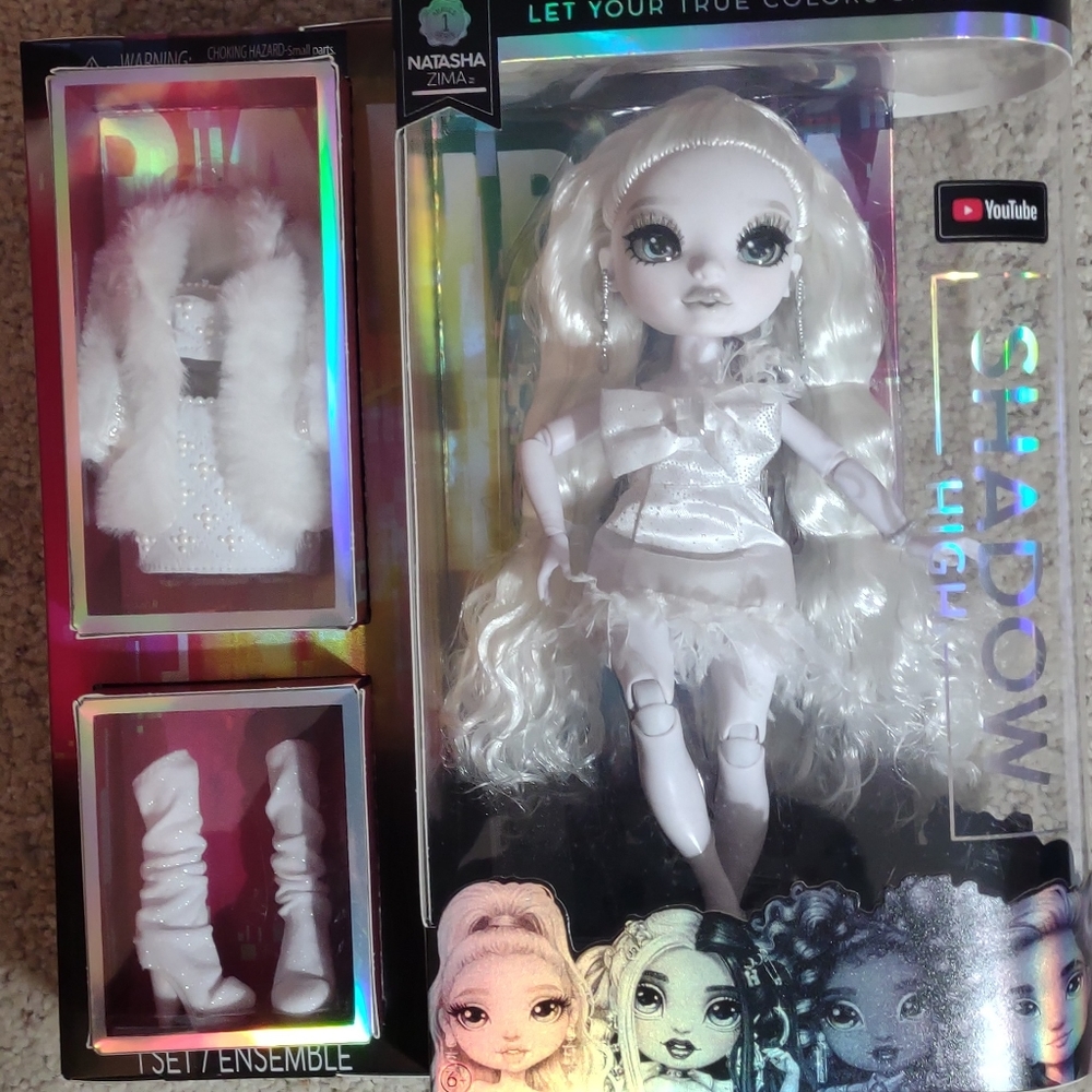 Doll SHADOW HIGH RAINBOW HIGH, Natasha Zima fashion doll